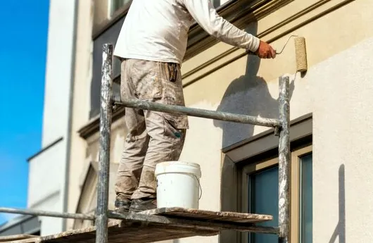 Plaza stucco repaint